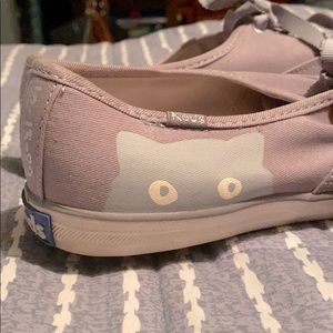 Taylor Swift Keds with cat print